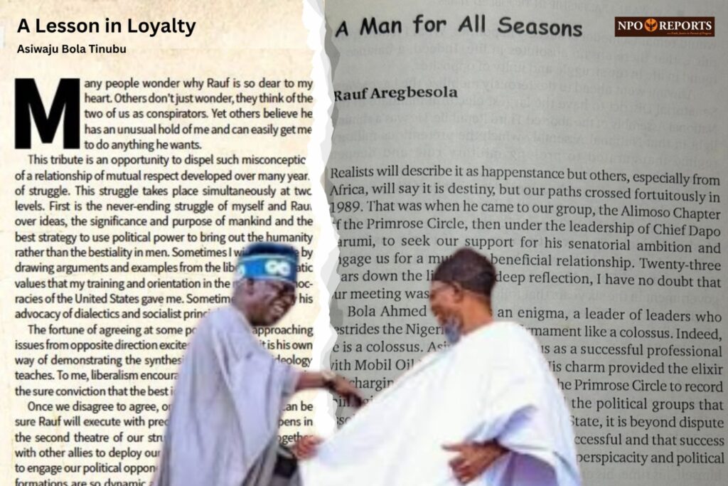 Reminiscences: How Tinubu and Aregbesola Celebrated Each Other Before the ‘War’