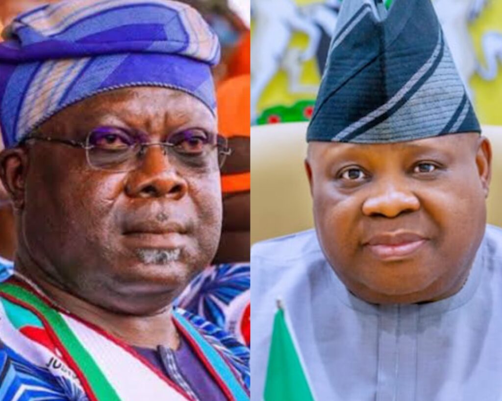 Osun: Adeleke now Political Orphan, Begging to Join APC- Omisore