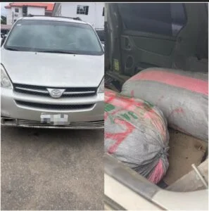 Police Recover Car Loaded with Cannabis, Other Exhibits in Lagos