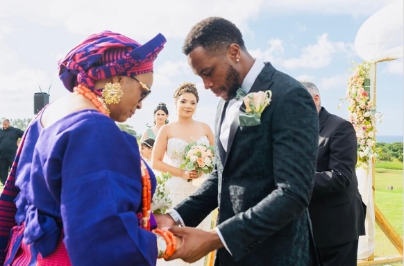 Thanks for Making me a Proud Mother; Bukky Wright Says as Son Weds Heartthrob