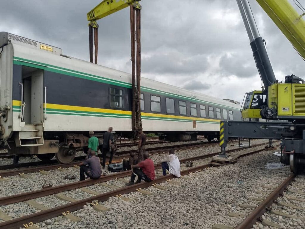 Panic As Another Train Derails in Nigeria