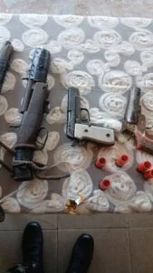Police Nab Two Robbery Suspects, Recover Firearms, Stolen Bus in Imo