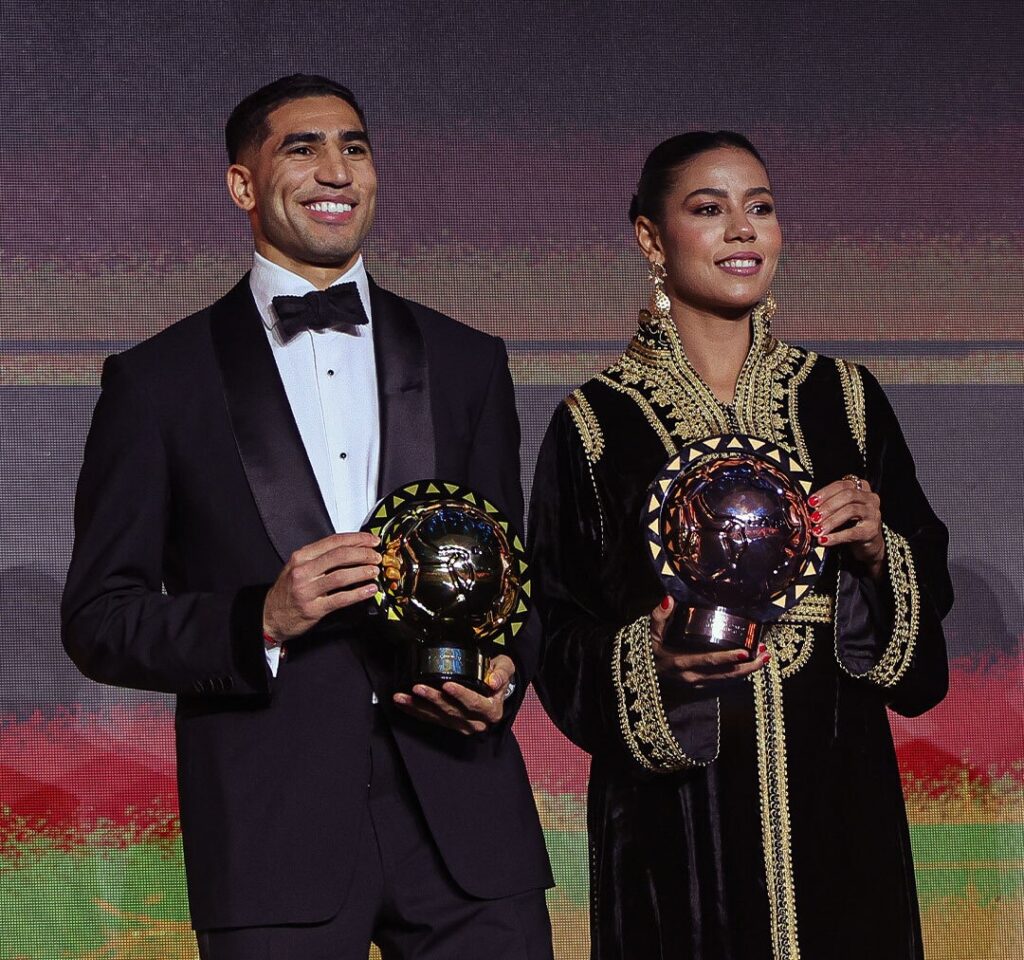 CAF Awards: Moroccans Steal Show as Hakimi, Chebbak Emerge Africa’s Players of the Year