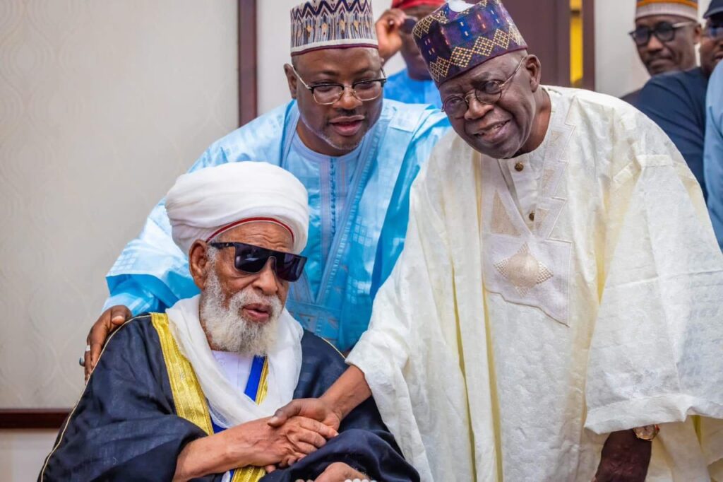Sheikh Dahiru Bauchi’s Demise Has Created Huge Void; Tinubu Mourns Renowned Islamic Scholar