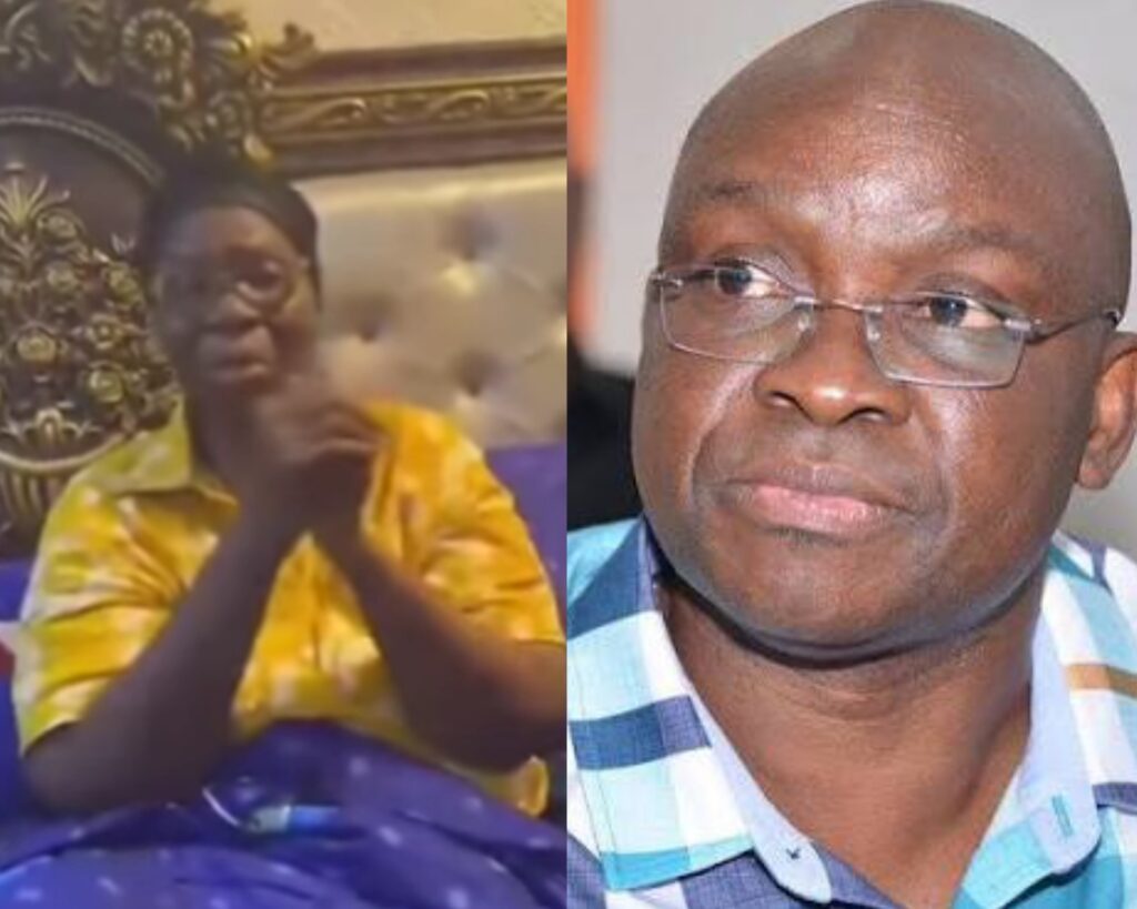 Fayose’s Mother Cries Out Over Children’s Feud