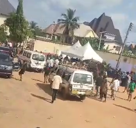 Anambra Election: Suspected Political Thugs Disrupt Polling Unit, Snatch Ballot Box