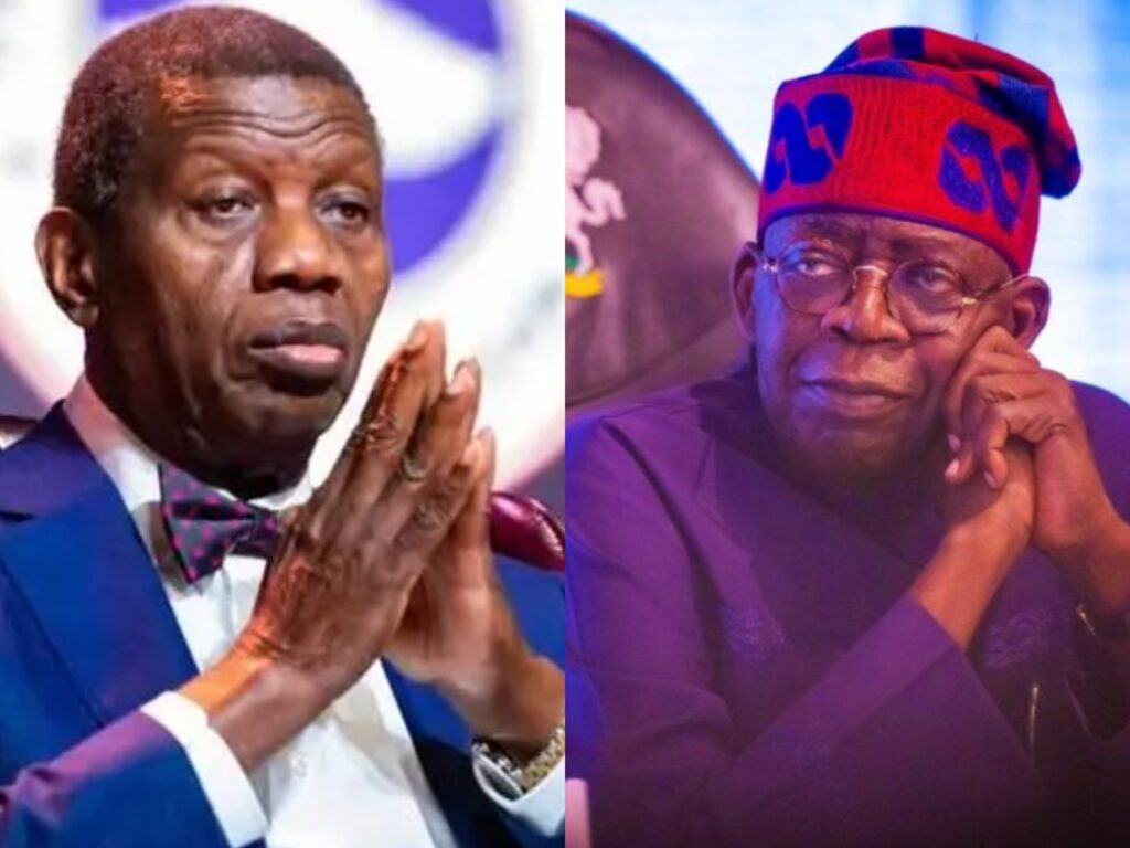 Set Deadline to Eliminate Terrorists, Their Sponsors; Adeboye Tells Tinubu