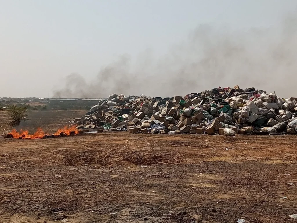 NAFDAC Destroy N65.4bn Worth of Substandard Products in Kano, Oyo