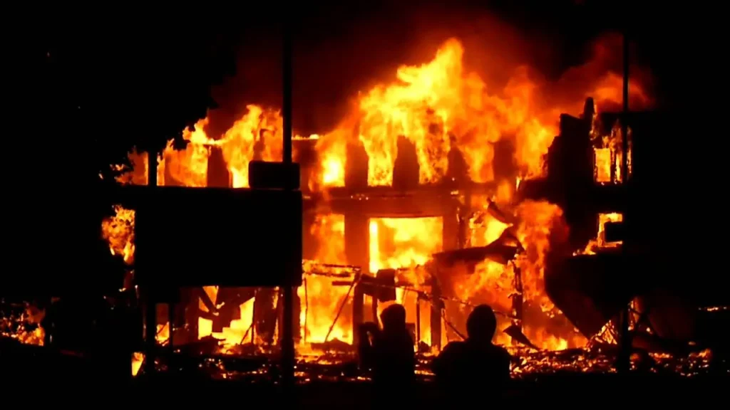 Fire Razes Residential Building, Destroys Property Worth Millions in Ibadan