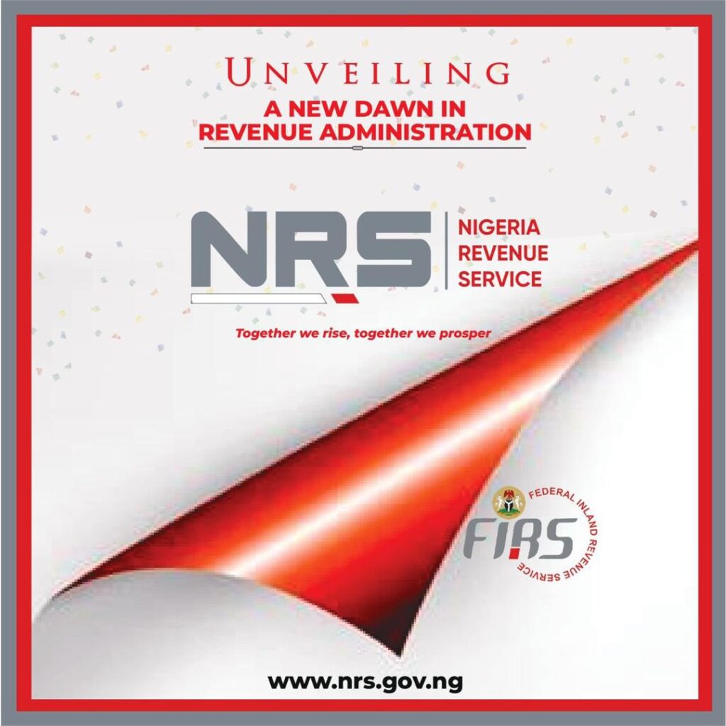 FIRS Transmutes to Nigerian Revenue Service, Unveils New Logo