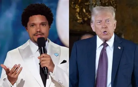 Trump Threatens to Sue Comedian Trevor Noah over Grammys Epstein Joke