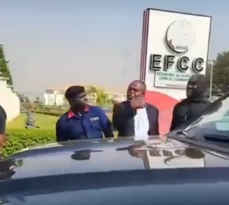 Watch: Moment El-Rufai Arrives EFCC’s Office
