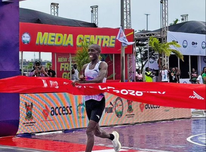 Kenyan Runner, Kering, Emerges Winner of 2026 Lagos City Marathon