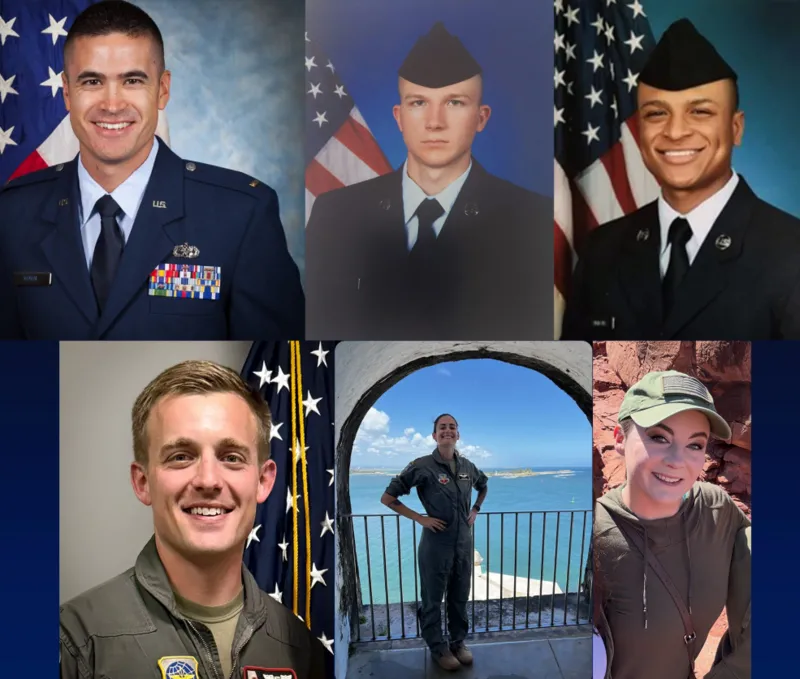 US Names Six Crew Killed in Refuelling Plane Crash in Iraq