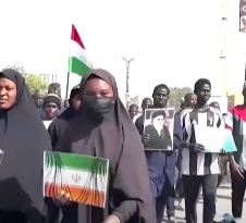 Nigerian Shia Muslims Protest over Killing of Iran’s Leader, Khameni
