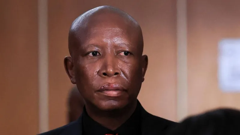 South African Opposition Figure Malema Sentenced to Five Years in Prison