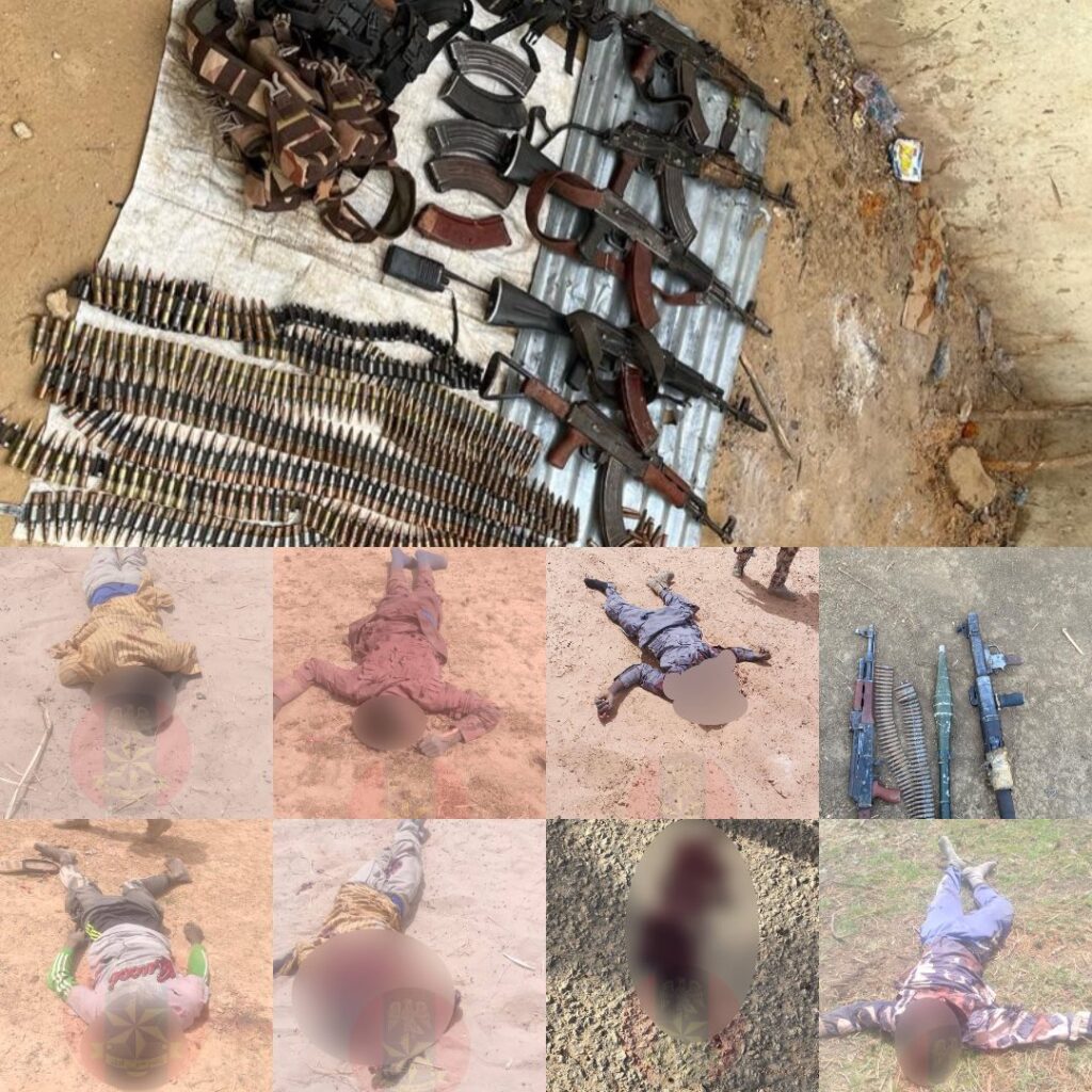 Troops Neutralise 17 Suspects, Recover Cache of Firearms in Raid on Terrorist Enclaves in Borno