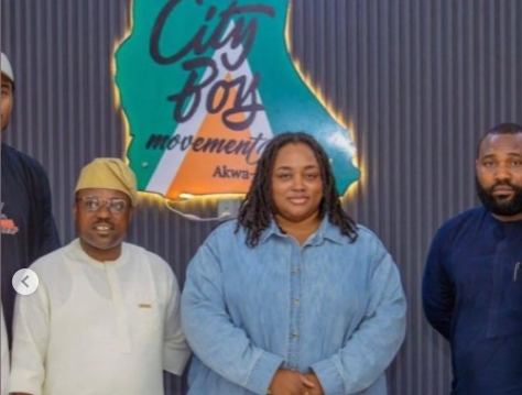 Akpabio’s Daughter Named City Boys Movement for Akwa Ibom