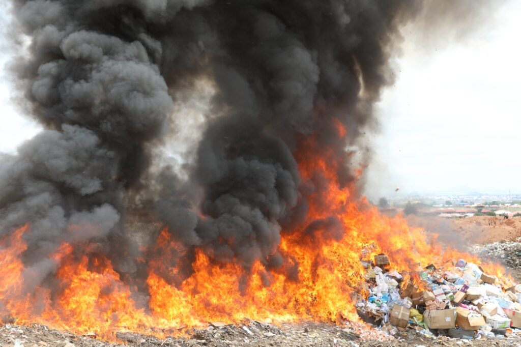 NAFDAC Destroys N1.8bn Worth of Counterfeit, Expired Products in Abuja
