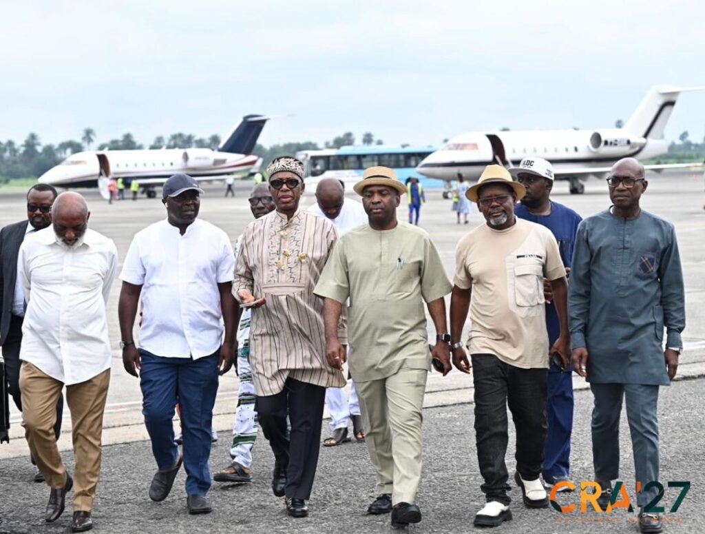 Amaechi Arrives Rivers for ADC Presidential Primaries