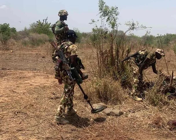 Troops Neutralise 12 Terrorists, Recover Cache of Arms in Foiled Attack on Military Positions in Borno