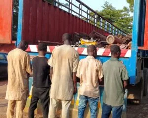 NSCDC Smashes Railway Track Vandalism Syndicate, Arrests 12 Suspects