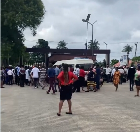 Panic as Masked Security Operatives Storm UNIUYO Teaching Hospital, Assault Senior Official