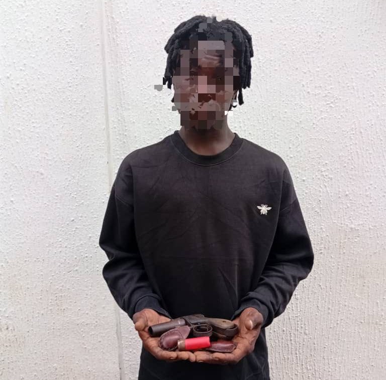 Police Nab Notorious Cultist, Recover Locally Made Pistol, Charms in Lagos