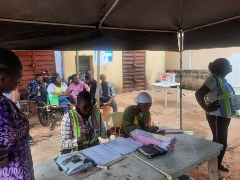 #EkitiDecides: INEC Officials Commence Vote Counting at Polling Units