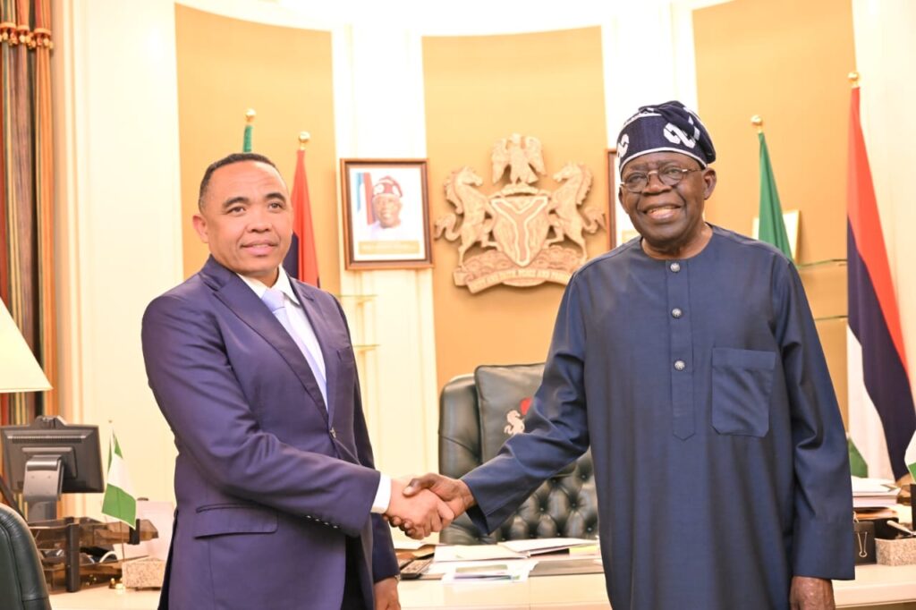 Tinubu Hosts Madagascar President