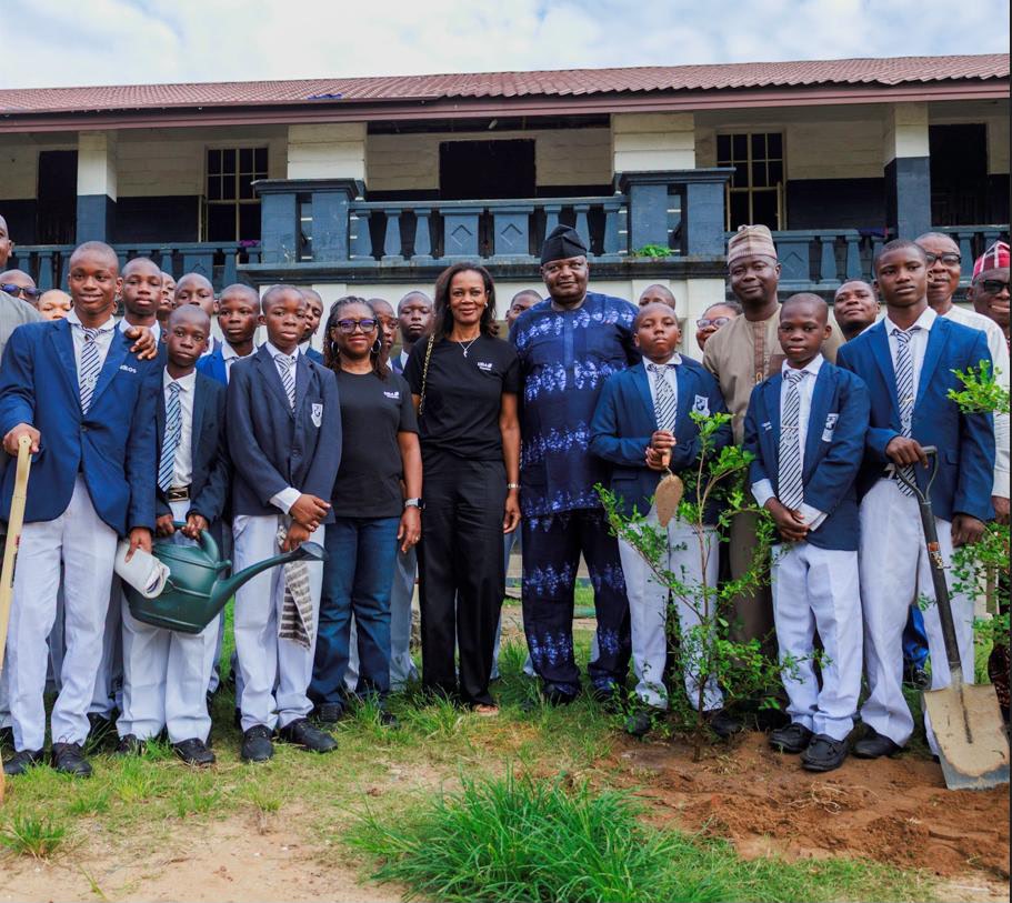 UBA Foundation Marks World Environment Day, Plants Trees in Lagos Schools