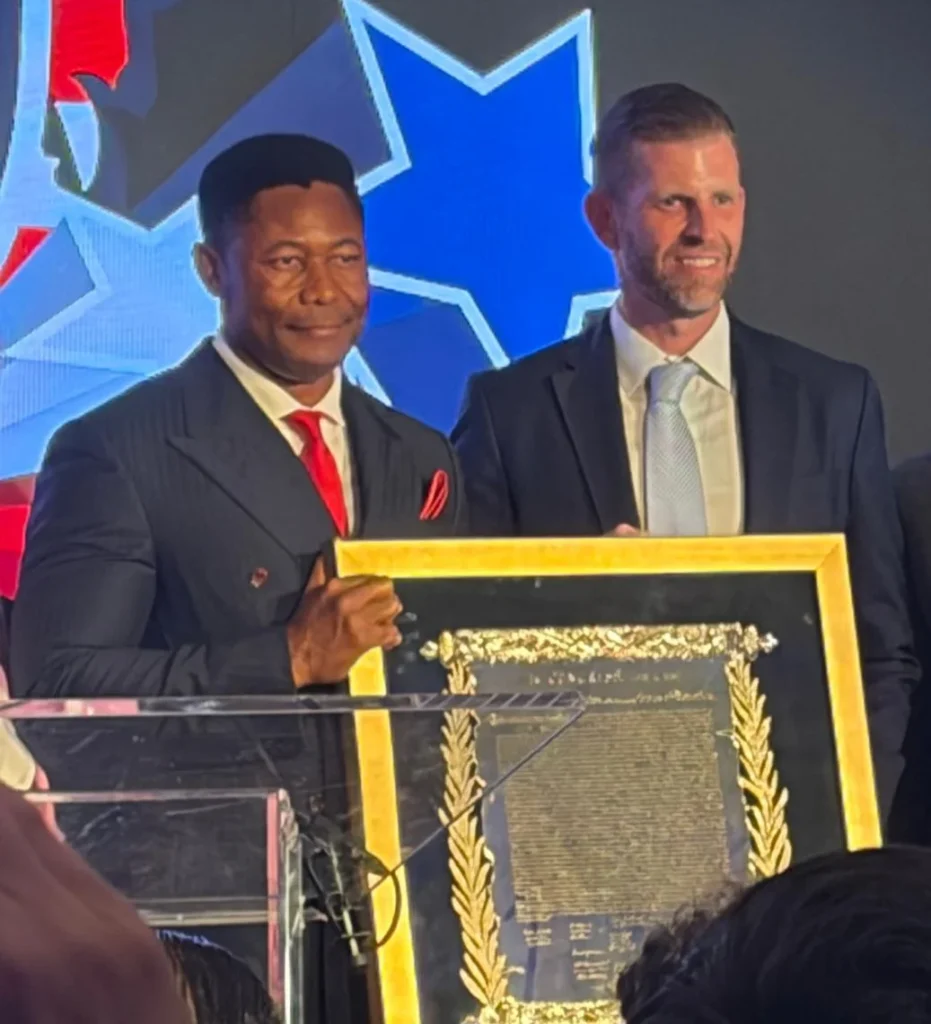 Jack-Rich, Eric Trump Advocate Closer U.S.-Nigeria Ties