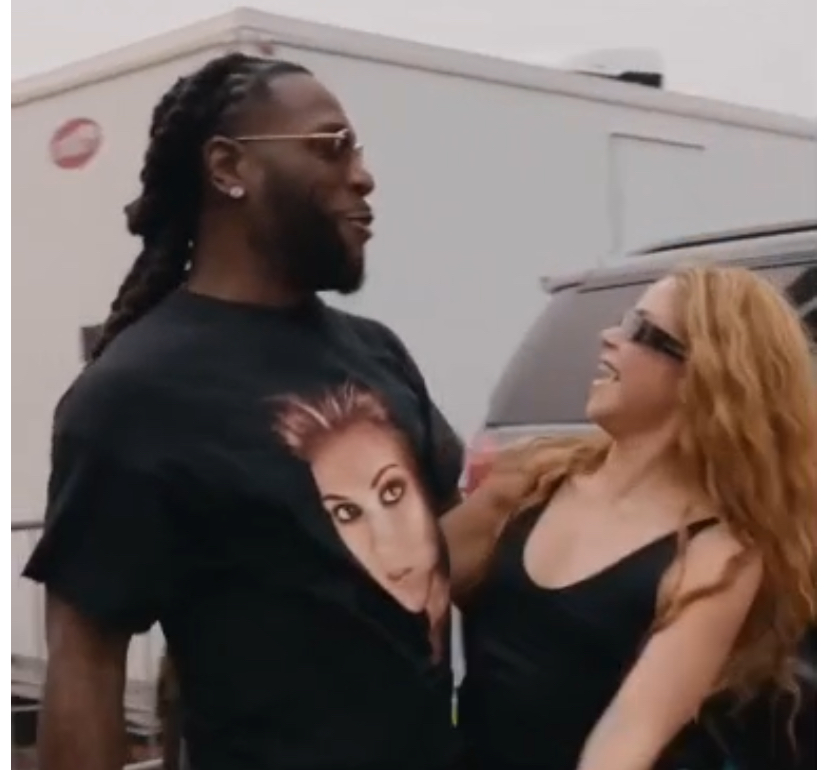 Burna Boy Lifts Shakira to Celebrate Collaboration; To Sing at World Cup Closing