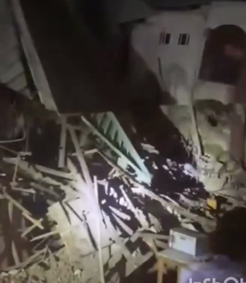 Panic as Collapsed Hostel Traps Many Students of Polytechnic
