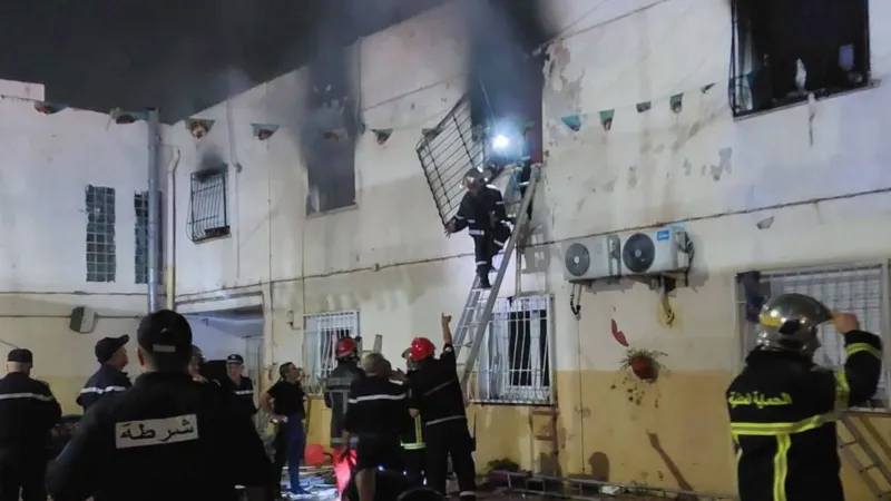 11 Dead as Fire Guts Algeria Foster Care Home