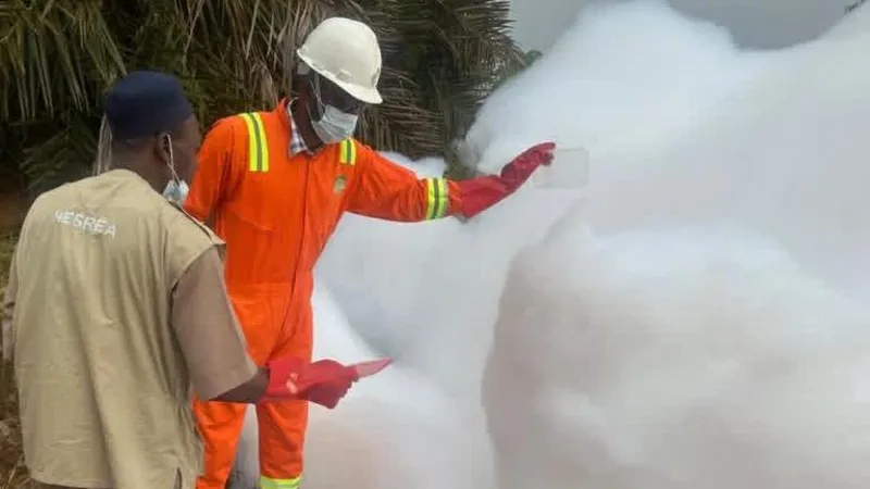 Mysterious White Foam Draws Crowds on Kaduna-Abuja Expressway