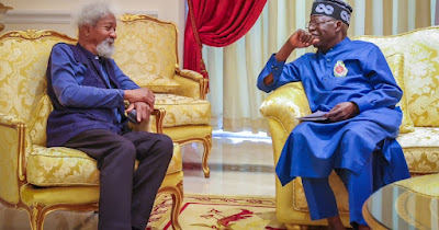 Soyinka, a Gift We Will Always Treasure; Tinubu Hails Nigerian Nobel Laureate at 92