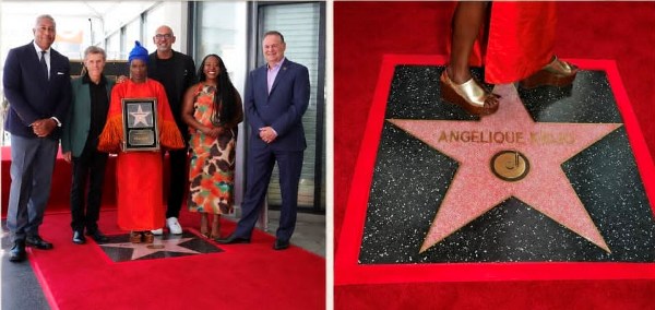 Angelique Kidjo Immortalised on Hollywood Walk of Fame