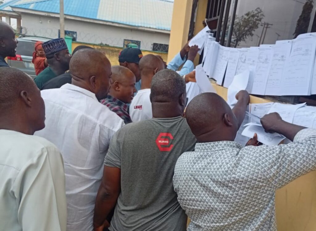 2027: INEC Displays Names, Particulars of Candidates