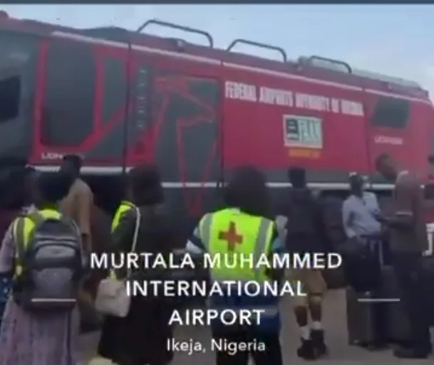 Fire Breaks Out at Lagos Airport Terminal