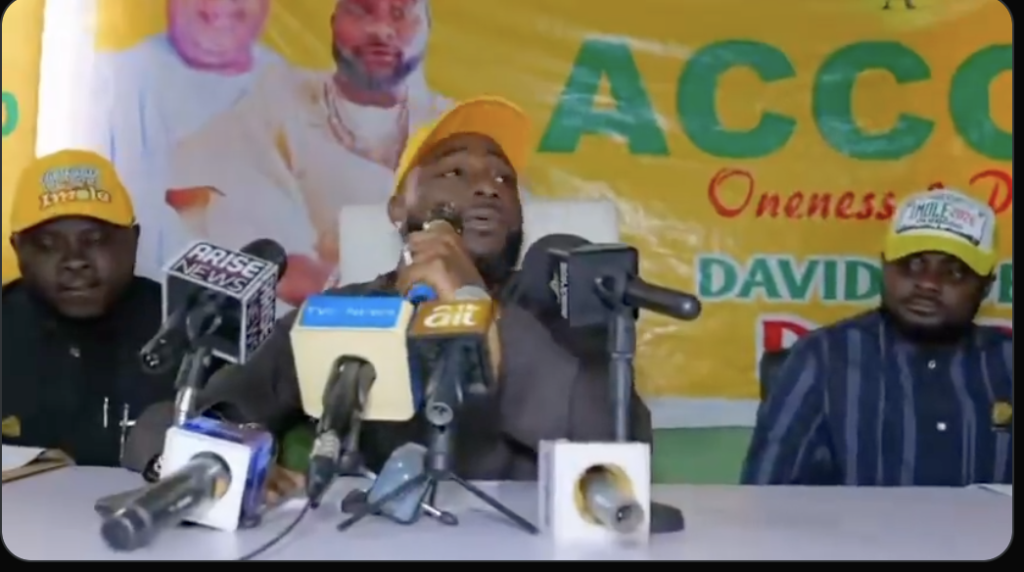 Don’t Allow Intimidation; Davido Tells Osun Voters