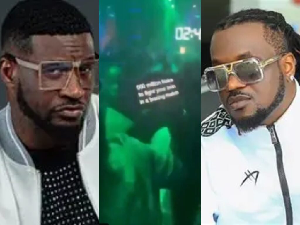PSquare: Music Producer Offers Peter Okoye N500m to Fight Twin Brother, Paul, in Boxing Match