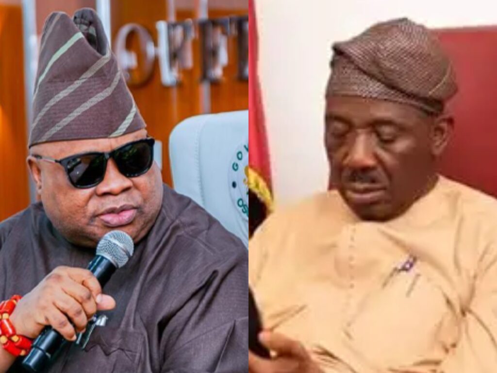 Adeleke Calls for Arrest of APC Senator, Fadahunsi, Over Threat to Kill Accord Members
