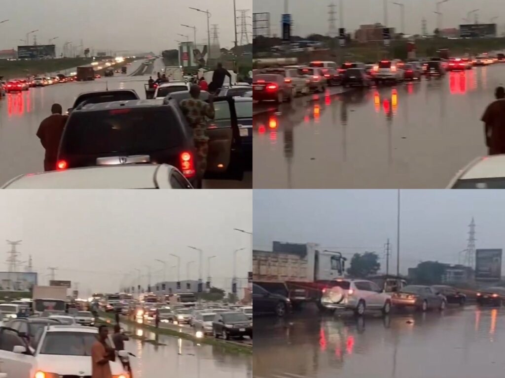 Commuters Stranded as Flood Engulfs Abuja