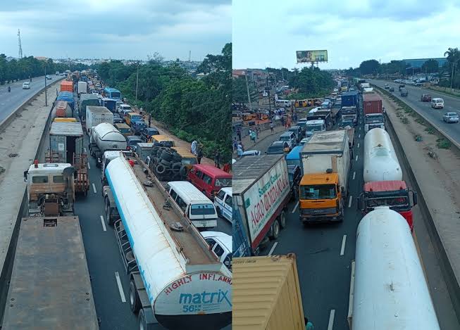 Motorists Stranded As Kara Bridge Repairs Trigger Gridlock On Lagos-Ibadan Expressway